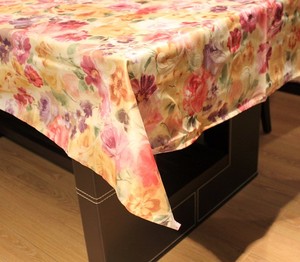 Promozione 100% Poliestere Panno di Tabella di Natale Decorativo, Copertura di Tabella per la decorazione della casa - Product Image 6