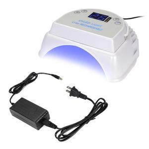 TY-600 64W 28 <span class=keywords><strong>LED</strong></span> Lampe À Ongles <span class=keywords><strong>UV</strong></span> Lumière Gel Vernis À Ongles Sèche Rechargeable Sans Fil D'affichage À CRISTAUX LIQUIDES Sans Fil Manucure Minuteries Sèche-ongles - Product Image 1