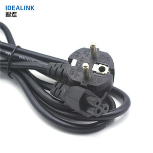 Personalizar 1 m-15 m bulbo/foco <span class=keywords><strong>cobre</strong></span> 3 punta larga de la computadora cable de alimentación de CA - Product Image 1