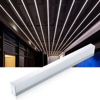 Bande Led linéaire avec trois côtés, éclairage d'intérieur, Commercial, monté en Surface, m