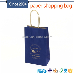 Estilo personalizado tamaño artesanía hecha bolsa de papel bolsa de papel azul <span class=keywords><strong>ande</strong></span> manualidades para adultos - Product Image 3