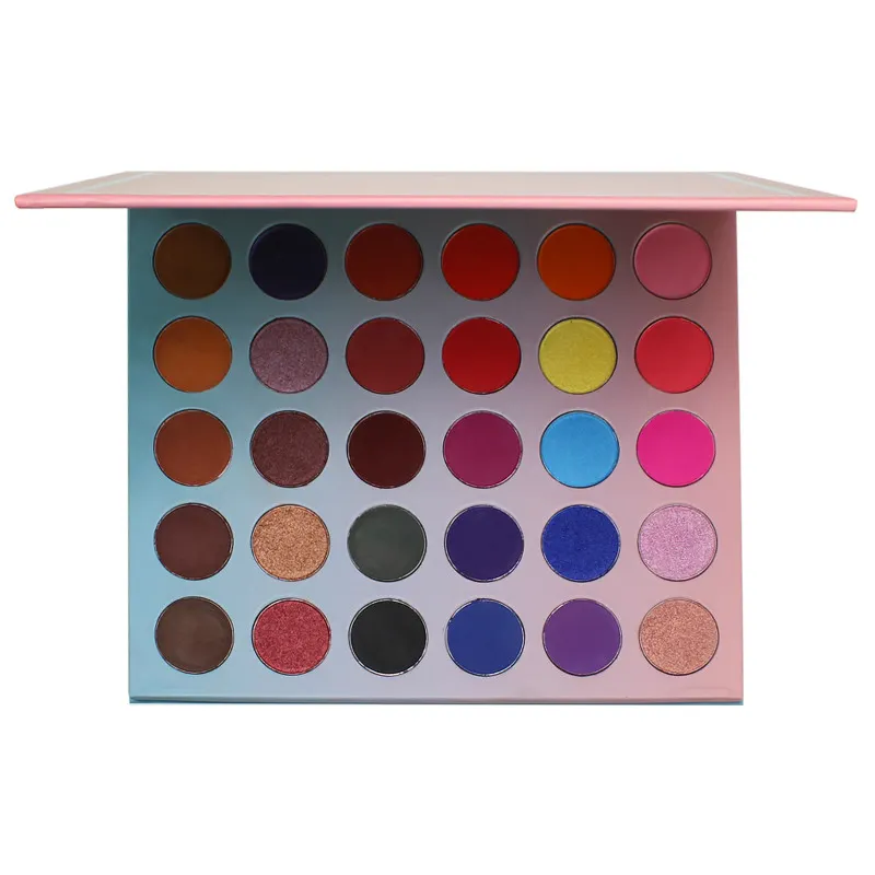 Portable Multi-Color Makeup Shadow Palette Shining Professional 30 Colors Cosmetic Eye Shadow