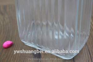 Carafe à eau en verre de 1,7 L avec poignée latérale et bec verseur, carafe à lait en verre, pichet en verre - Product Image 3
