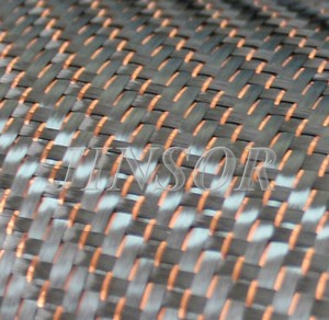 Paillettes de cuivre Tissu en fibre de carbone - Product Image 2