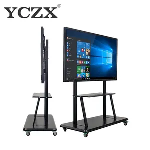 55 inch factory direct sales LED Touch Screen multimedia teleconference Interactive all in one pc whiteboard