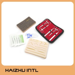 Kit de sutura de entrenamiento quirúrgico con estuche de cuero grande, juego de kit de práctica de sutura - Product Image 5