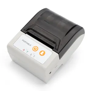 58Mm Mini Draagbare Mobiele Handheld Ticket Thermische Printer