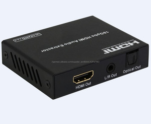 4Karat 60 HZ HDMI Audio Extractor Konverter SPDIF + 3,5 MM Ausgang HDMI 2,0 18 Gpbs Bandbreite HDCP 2,2 digitale DTS CEC HDR10 - Product Image 1
