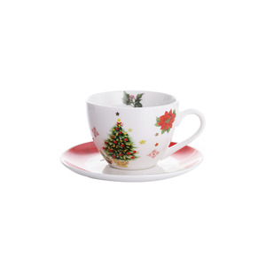 18 pcs Dîner Ensemble <span class=keywords><strong>Porcelaine</strong></span> De Noël <span class=keywords><strong>Vaisselle</strong></span> <span class=keywords><strong>Service</strong></span> pour 6 Micro-ondes et Au Lave-<span class=keywords><strong>Vaisselle</strong></span> - Product Image 6