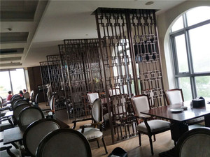 China de fábrica decorativa interior de corte láser divisores de la Sala particiones para restaurante - Product Image 3