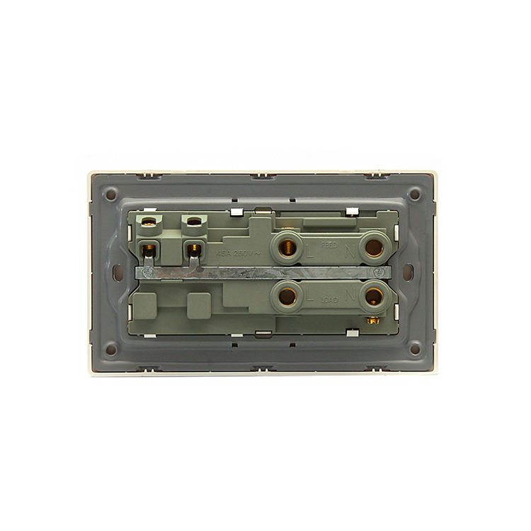 Double Pole Wall Switch 45A Rice Cooker Control Unit 13A Switch Socket Outlet