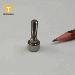 Tùy chỉnh M2 M3 <span class=keywords><strong>Titanium</strong></span> vít dây thép không gỉ EDM Loại kim loại máy tiện CNC các bộ phận công - Product Image 4