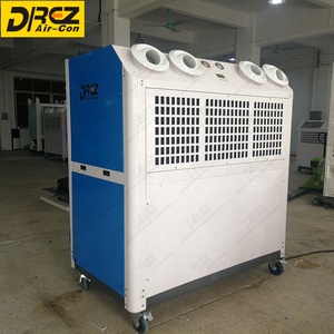 10HP Taşınabilir klima sunucu odası için/ofis 8 ton küçük mobil ac ünitesi