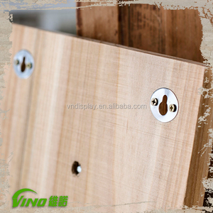 Présentoir mural en bois style vieilli Chic, support en verre, porte-tasse Vintage fait à la main, panneau d'ouverture de bouteille, 20 pièces - Product Image 3