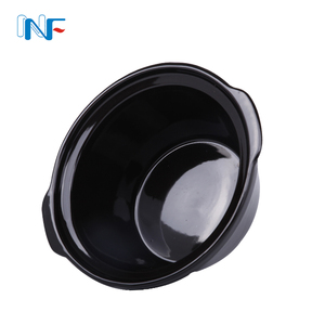 Plata 3 Estación <span class=keywords><strong>de</strong></span> olla <span class=keywords><strong>de</strong></span> barro triple lenta y Buffet servidor con tapa descansa - Product Image 4