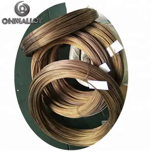 Ohmalloy Heating Resistance Alloy 0Cr25Al5 in Gold Surface Diameter 3.0mm