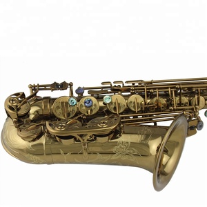 Tide Music Gold cognac Saxophone Alto - Product Image 3
