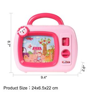 Giocattolo Musicale in Plastica a Carica Manuale con Schermo TV Mobile e Immagini Scorrevoli, <span class=keywords><strong>Carillon</strong></span> per Neonati e Bambini - Product Image 5