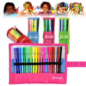 18 de alta calidad y seguridad de los niños de marcador lavable de la pluma con laminado de la pluma - Product Image 1