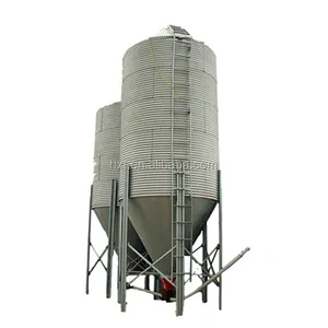 Galinha do tanque de hopper alimentado silo de alumínio para venda