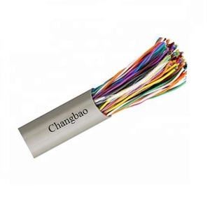 Câble téléphonique <span class=keywords><strong>multipaire</strong></span> CHANGBAO Cat3 UTP/FTP 10/16/20/25/50/100/200 paires 24AWG pour intérieur et extérieur, fil de télécommunications, ODM OEM en gros - Product Image 1