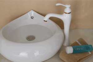 Modello 9227 W Deck mounted <span class=keywords><strong>bianco</strong></span> <span class=keywords><strong>cucina</strong></span> lavello miscelatore rubinetto - Product Image 2