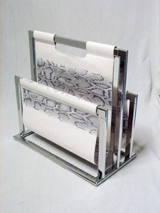 Revistero en Forma de U de Cuero Sintético para Oficina, Hogar, Cocina, Muebles de Oficina, Diseño Contemporáneo, Aplicación Comercial - Product Image 4