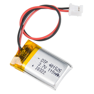 用于智能卡的 3.7v 401525 110mAh 超薄锂离子聚合物锂电池 - Product Image 1