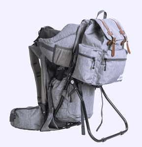 <span class=keywords><strong>Mochila</strong></span> Portabebés Ergonómica y Segura con Marco de Aluminio y Nailon, Ideal para Senderismo con Niños Pequeños - Product Image 4