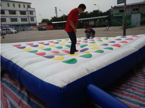 2017 Adulto inflable <span class=keywords><strong>gigante</strong></span> del juego twister, twister inflable colchón, twister inflable para la venta - Product Image 2