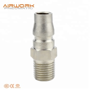 ZPM <strong>Male</strong> Threaded Pneumatic Air Connector <strong>Quick</strong> Connect Release <strong>Coupler</strong> - Product Image 4