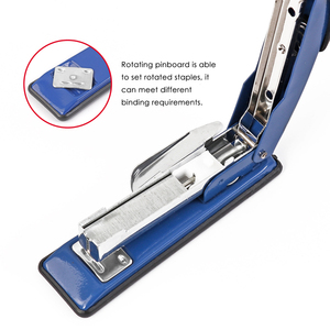 <span class=keywords><strong>Engrapadora</strong></span> Metálica de Oficina de Alta Calidad, Ligera, de Tamaño Completo, Color Rojo, Azul y Negro, Capacidad para 20 Hojas, 24/6, con Removedor de Grapas Integrado - Product Image 6