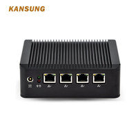 Mini PC J1900 Quad Core Nano ITX 4 Gigabit NIC apoyo Firewall Router sin ventilador computadora K190G4U