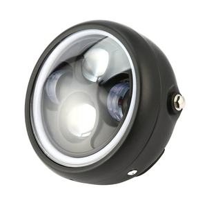 Lampe frontale ronde universelle à LED pour Harley, <span class=keywords><strong>Vintage</strong></span>, DC12V, 5.75 pouces, <span class=keywords><strong>phare</strong></span> de <span class=keywords><strong>moto</strong></span> - Product Image 3