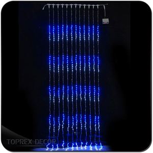 <span class=keywords><strong>Luces</strong></span> de <span class=keywords><strong>Navidad</strong></span> en <span class=keywords><strong>Cascada</strong></span> de Color Azul para Exteriores - Product Image 3
