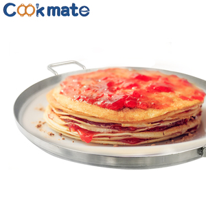 Zéro défaut qualité Supérieure Comals Ronde Antiadhésive 19 "À Fond Plat Sauté Extérieur Taco <span class=keywords><strong>Plancha</strong></span> - Product Image 1