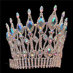 <span class=keywords><strong>Set</strong></span> di Corona e Scettro con Cristalli e Strass per Concorsi di Bellezza - Product Image 3