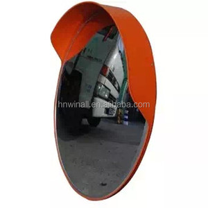 في الهواء الطلق حركة المرور دائرية البولي كربونات الفولاذ المقاوم للصدأ مرآة محدبة - Product Image 5