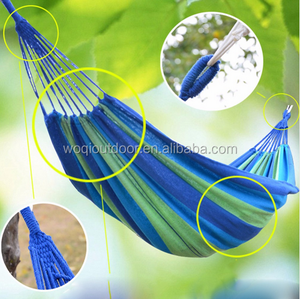 2016 Amazon caliente venta nuevo diseño que acampa hamaca de lona de plátano - Product Image 3