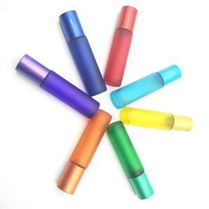 10 ml di colore del <span class=keywords><strong>rainbow</strong></span> glassato Rullo di Vetro Bottiglie con spazzolato cap - Product Image 6