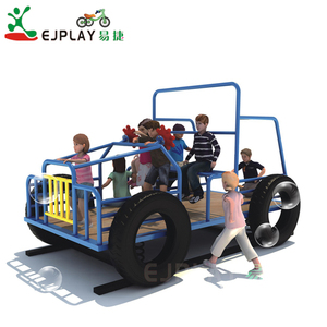 Fijo al aire libre preescolar Bus primavera piloto preescolar triciclo para niños 3-8 años - Product Image 2