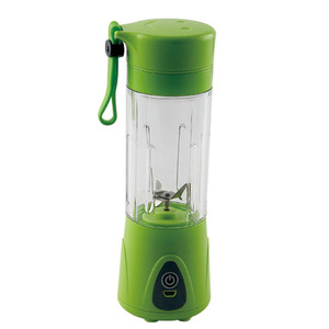 Batidora portátil recargable por USB, botella de viaje de seis cuchillas con 380ml de plástico OEM, piezas de repuesto gratis de inmersión BL 216 380 - Product Image 3