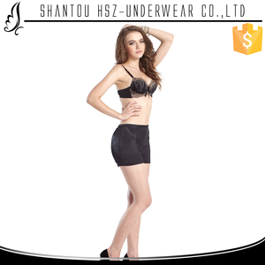 Hsz-755 negro bra panty set para mujeres chica sexy sujetador ropa interior <span class=keywords><strong>bragas</strong></span> <span class=keywords><strong>con</strong></span> relleno - Product Image 1