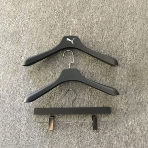 Tùy Chỉnh Quần Áo Móc Hiển Thị Coat Hanger Nhựa Chống Trượt - Product Image 4