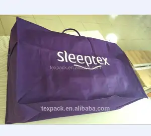 packaging bag factory non toxic PP non woven and clear plastic for duvet and blanket