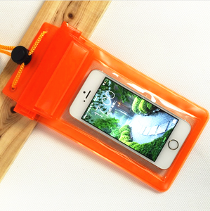 Funda impermeable para teléfono móvil, bolsa de Pvc impermeable con cierre de cremallera, bolsa de buceo a prueba de agua, portátil para exteriores, SD, 13x22cm, 1 ud. - Product Image 1