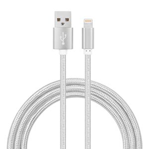 OEM Logo 2.0 4-Core Dây Bện Hợp Kim Nhôm <span class=keywords><strong>USB</strong></span> Sạc Cáp Đầy Màu Sắc Nylon Áo Khoác Dữ Liệu Dây Cho Iphone Mfi Chứng Nhận IOS - Product Image 5