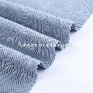 Sản Phẩm Mới OEM Đa Màu Dập Nổi Spandex Dệt Kim <span class=keywords><strong>Jacquard</strong></span> Vải - Product Image 5