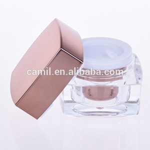 De <span class=keywords><strong>gama</strong></span> alta elegante acrílico 5 ml vacío frascos de plástico mayoristas - Product Image 1