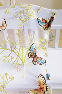 Modello di farfalla stampata sheer voile <span class=keywords><strong>tende</strong></span> <span class=keywords><strong>per</strong></span> la decorazione della stanza - Product Image 6